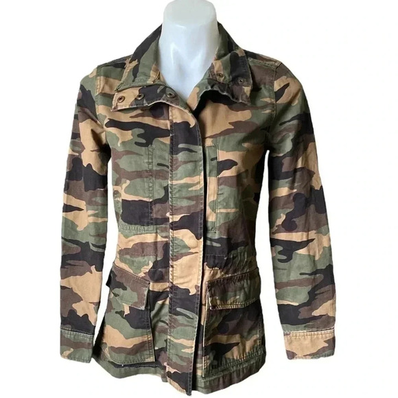 MADEWELL | Women’s Dispatch Camo Faded Birch Military Utility Jacket Size XS - Picture 5 of 16